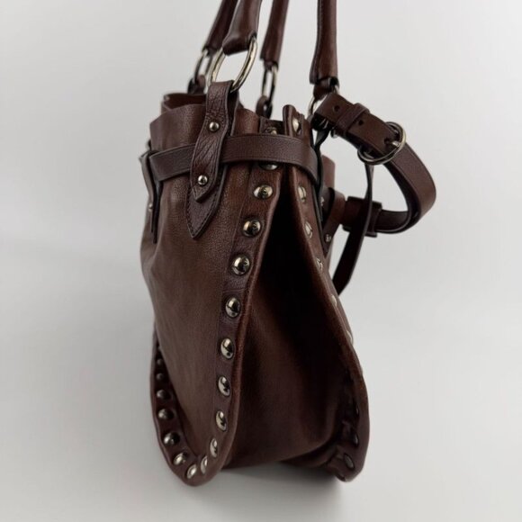 Miu Miu Tote Brown Leather Vintage - Picture 6 of 16